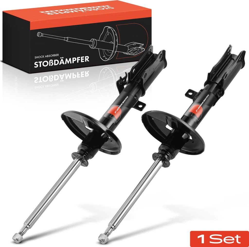 Frankberg 2x Stoßdämpfer Hinterachse für Toyota Camry Stufenheck ACV3 MCV3 XV3 V3 2001-2006