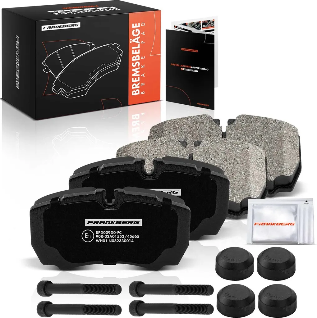 Plaquettes de Frein Arrière Haute Performance pour Iveco Daily III-VI