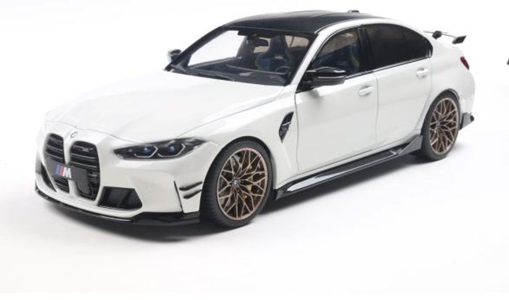 Solido 421186515 - 1:18 BMW M3 (G80) alpineweiß uni - Neu Produktbild 