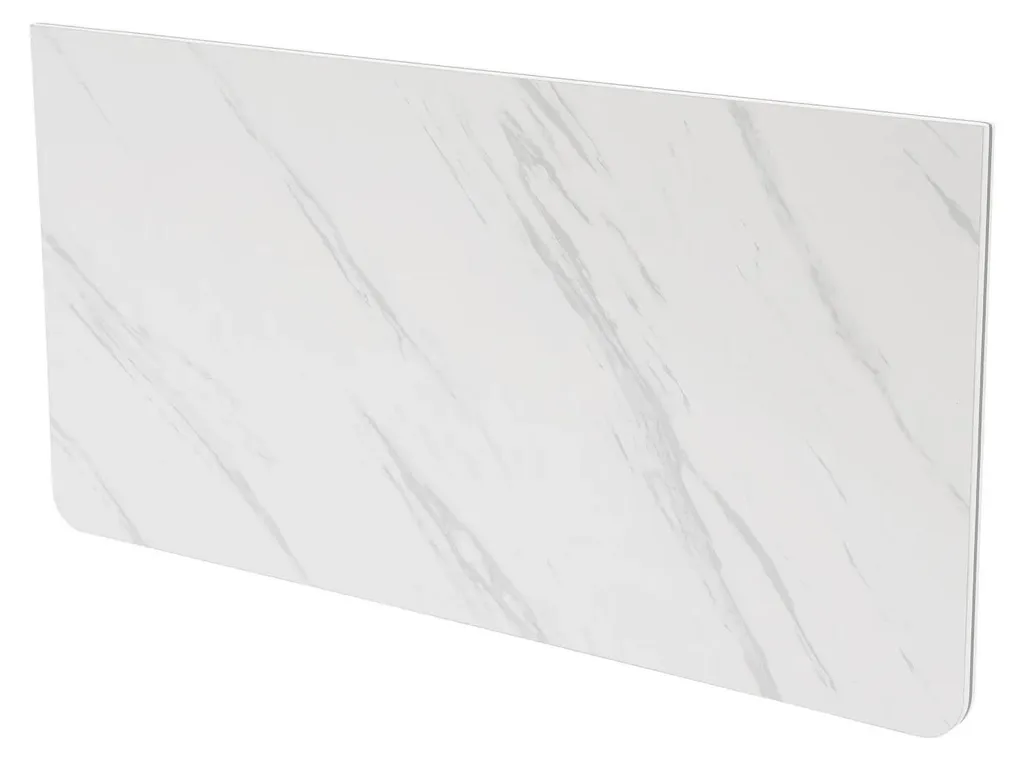 Bureau mural rabattable blanc 80x40 cm - Table murale gain de place