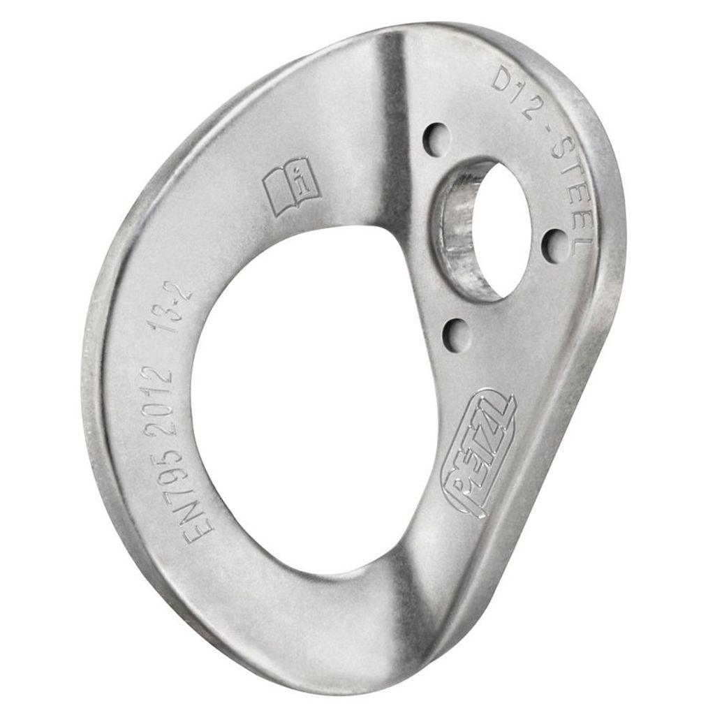 Petzl Coeur Steel 12 mm Grey One Size Obrázok produktu 
