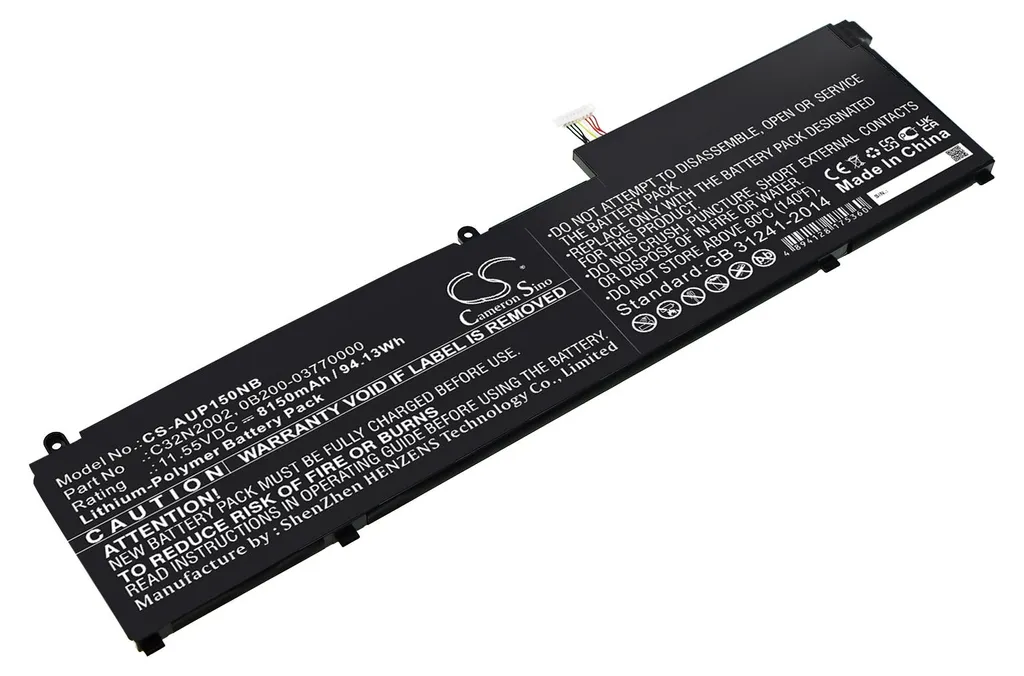 Batterie Haute Capacité pour Asus UX535LI et UX564EH Performance Garantie