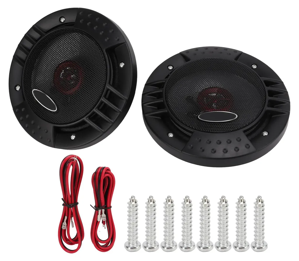 Améliorer Son Audio Voiture Tweeter Rond Universel 4 Ohms Large Gamme