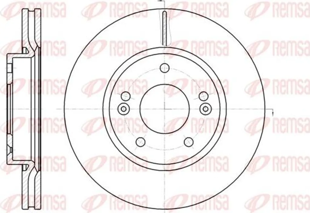 Disque de frein haute performance OE 517121H000 pour Kia Ceed et Soul