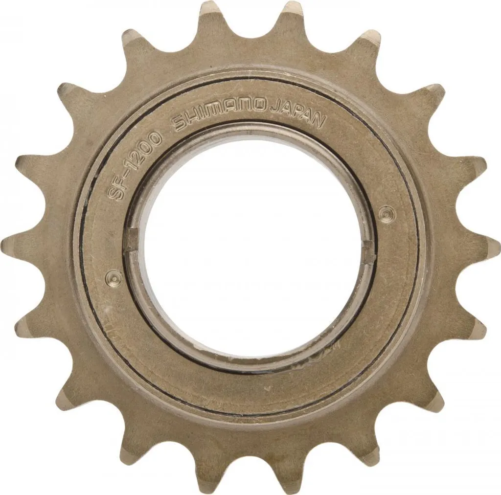 Pignon Shimano SF-1200 18T en acier marron haute résistance 1S