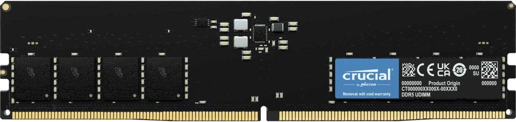 Crucial DDR5 - Modulo - 32 GB - DIMM 288-PIN Immagine del prodotto 