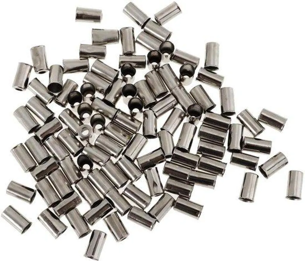Évitez l'Effilochage : 100 Pinces à Sertir 5mm pour Câble de Vélo