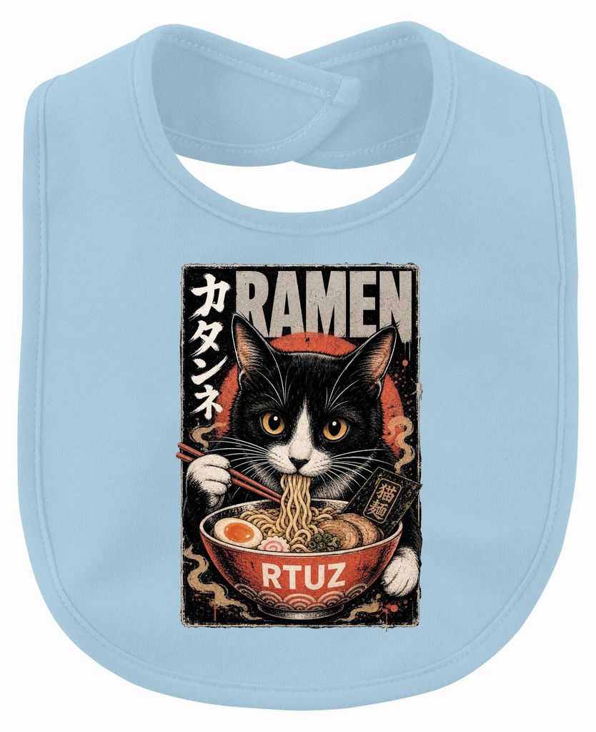 RAMEN Katze Neko Nudel Japan Kawaii Vintage Grappig Unisex Productafbeelding 