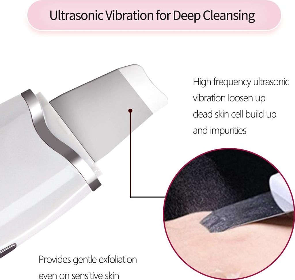 Ultraschall-Gesichtsreinigung Skin Scrubber Produktbild 4