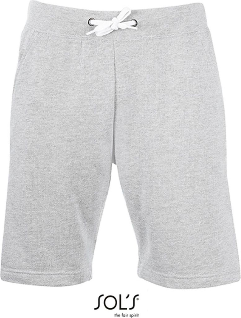 SOLs 01175 | Mens Short June / Sporthose kurz - Farbe: Grey Melange - Größe: M