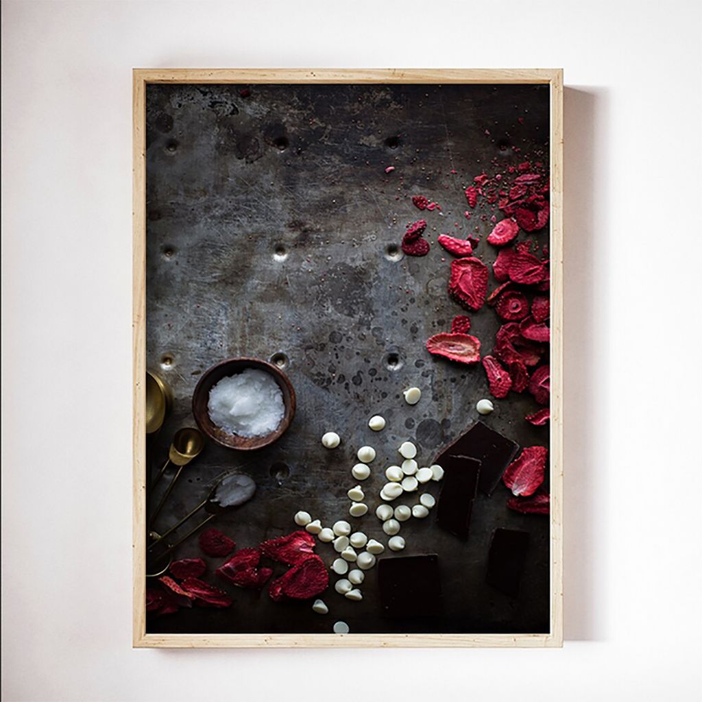 TPFLiving Kunstdruck LW-1736 (OHNE RAHMEN) Poster - Leinwand - Wandbild - Hochauflösender Giclée-Druck, langlebig und hochwertig - Dekoration Kü...