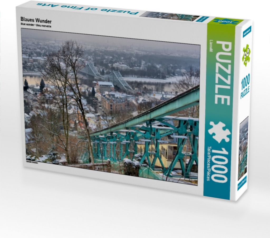 Calvendo Blaues Wunder 1000 Teile Puzzle quer 640x480mm, CALVENDO; 7433103