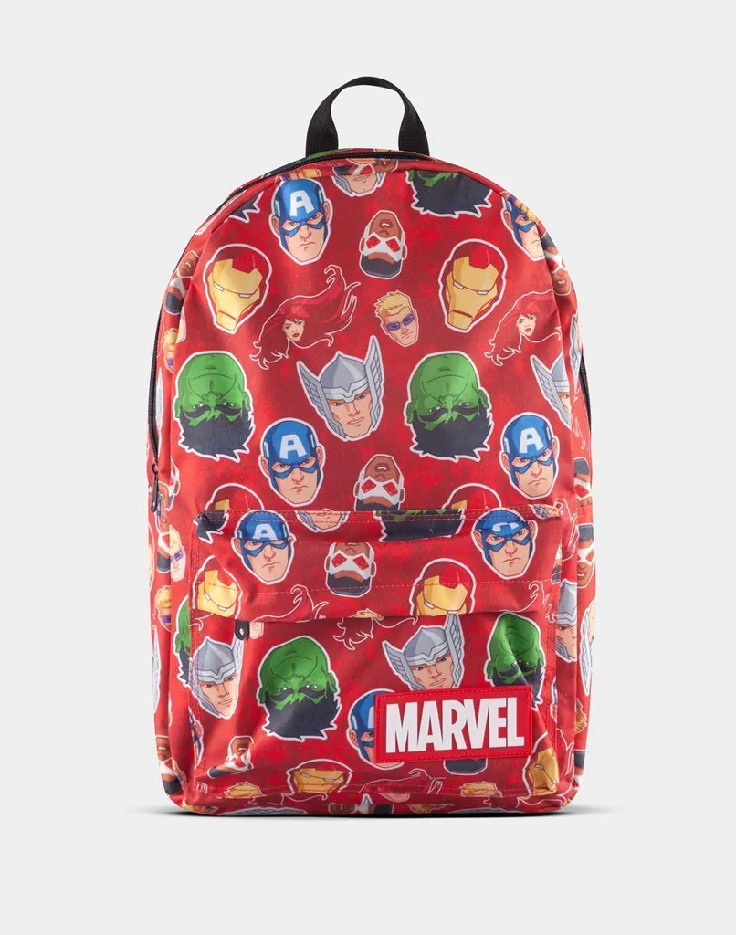 Zaino Marvel Difuzed - Personaggi (rosso)