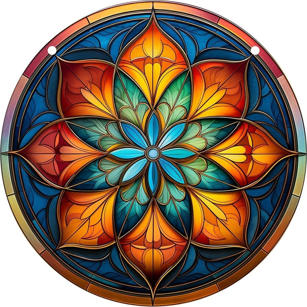 Eleganter Sonnenfänger Mandala/Typ9/L für Ihr Zuhause KP32283