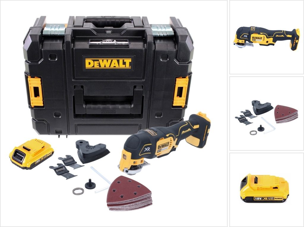 Akumulatorowe oscylacyjne narzędzie wielofunkcyjne DeWalt Zdjęcie produktu 