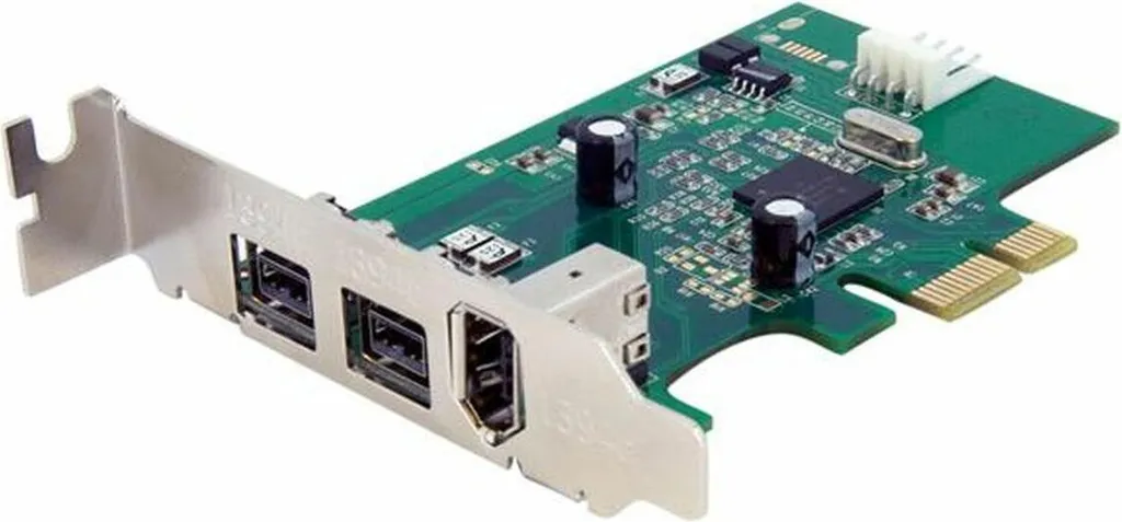 Carte PCI Startech PEX1394B3LP FireWire 800 à 3 ports pour PC low profile