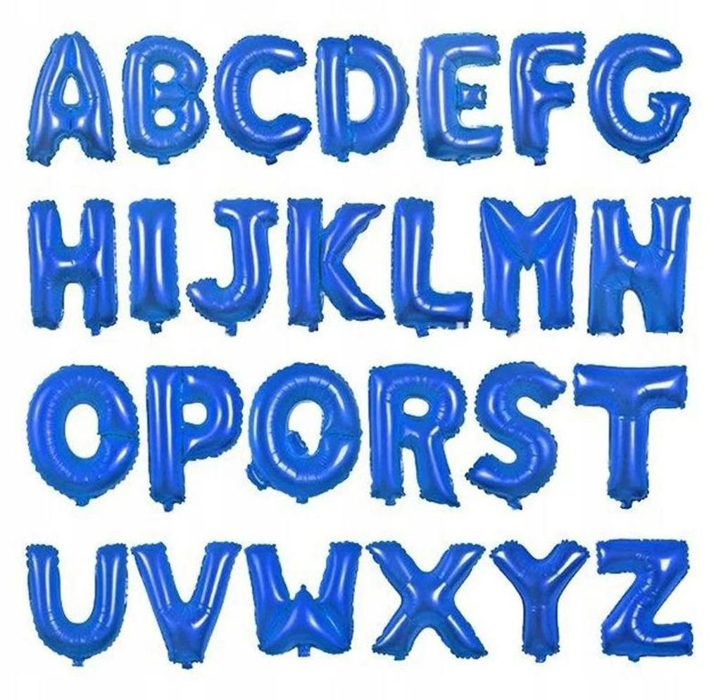 Ballons Buchstaben A-Z Alphabet Dekoration Party Geburtstag Produktbild 