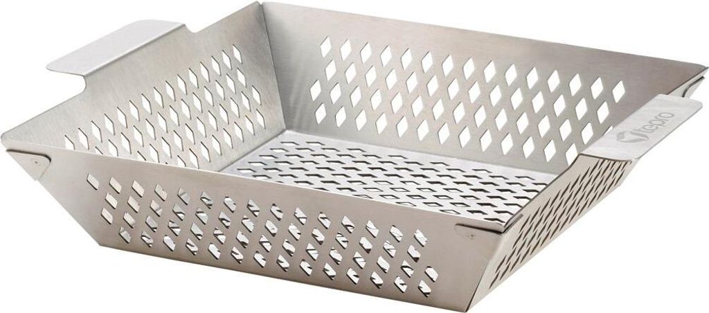 Grillkorb M Tepro Edelstahl 31,5 x 26 x 6,5 cm
