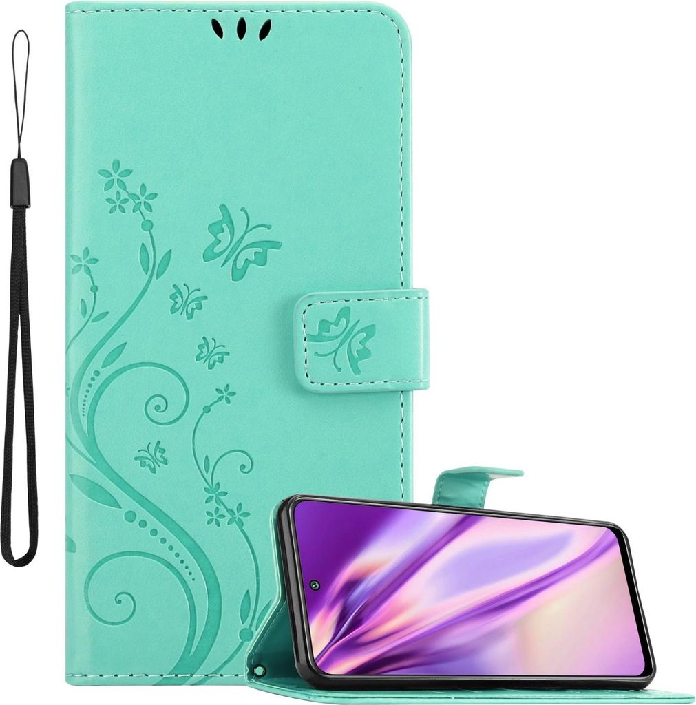 Cadorabo Hülle für Xiaomi RedMi NOTE 10 5G / POCO M3 PRO 5G Schutz Hülle in Türkis Schutzhülle Handy Hülle Etui Case