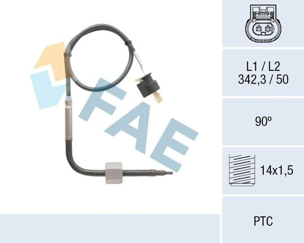 Capteur Température Gaz FAE 68004 pour Sprinter - OE A0009053708