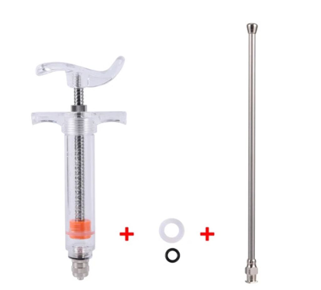 Manuelle Fütterung Spritze 10ml + 8G Sonde für Küken - Hochwertige Qualität
