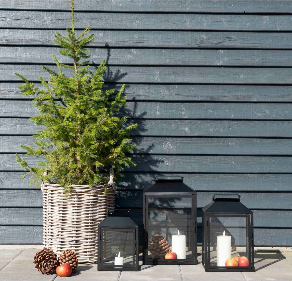 House Nordic Körbe Indo Set 2 runde Körbe aus Kubu-Rattan Produktbild 9