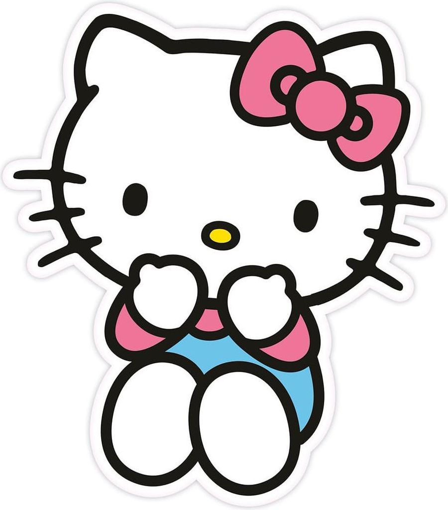 Sanrio Dekokissen Hello Kitty Blue Pants 36 cm