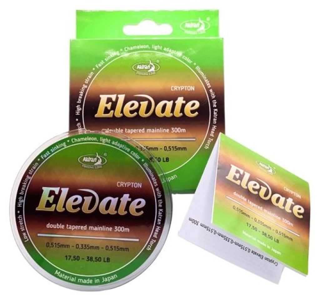 Katran Elevate Crypton Double tapered 17,50-38,50LB 300m