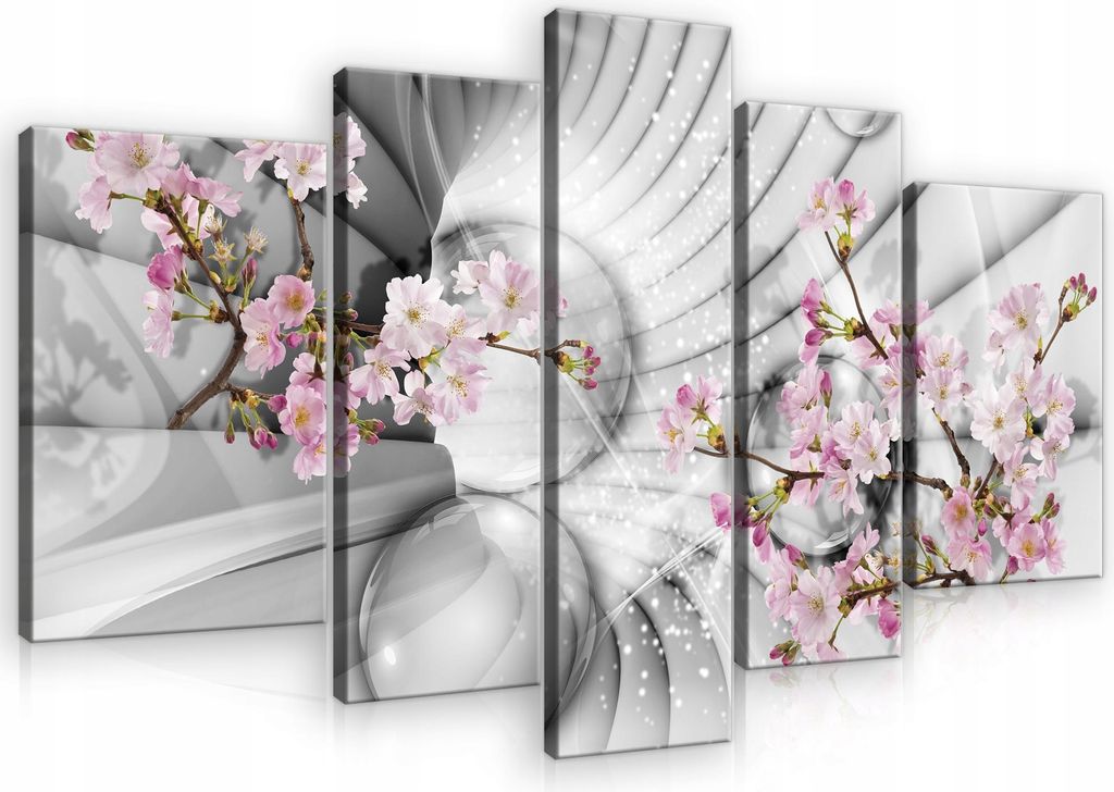 Obraz na plátne Kvety Abstraktné Orchidea SET 170x100 cm 5 Obrázok produktu 