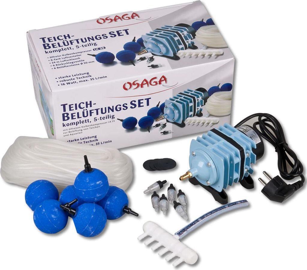 OSAGA LK 35 Set - Teichbelüfter Set