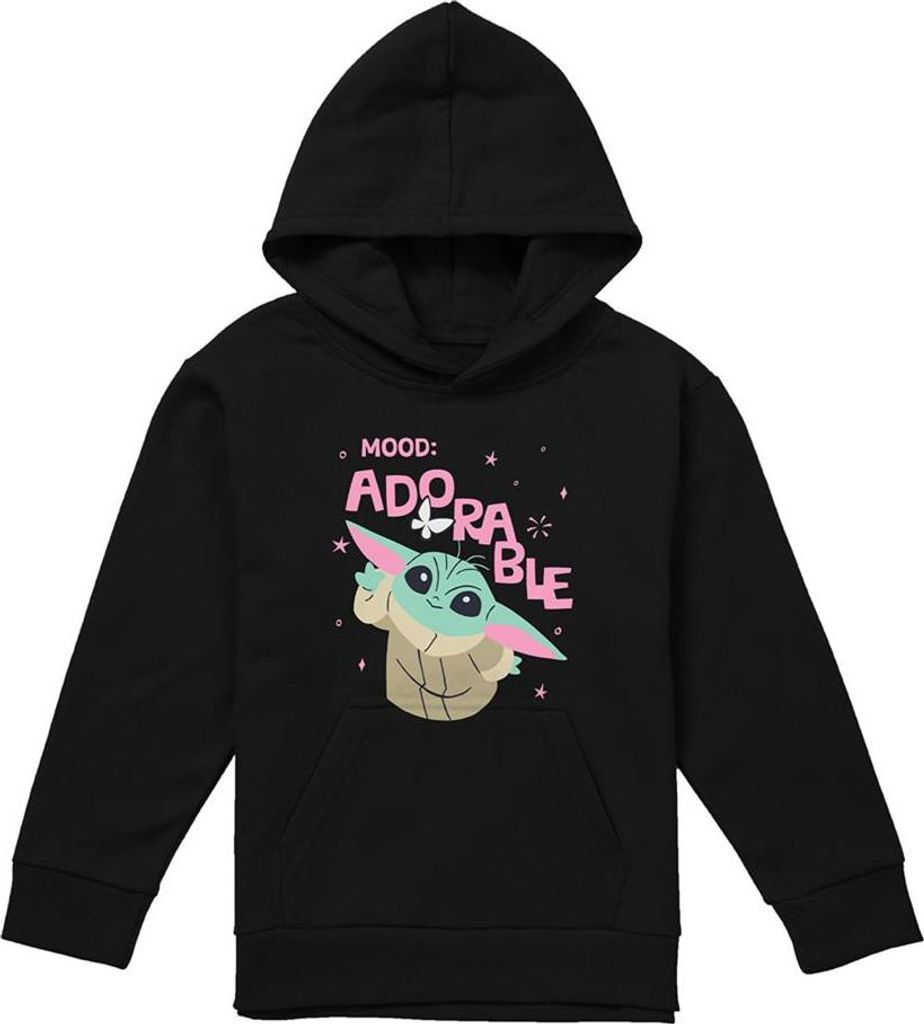Star Wars - "Mood Adorable" Kapuzenpullover für Kinder TV24479 (152-158) (Marine)