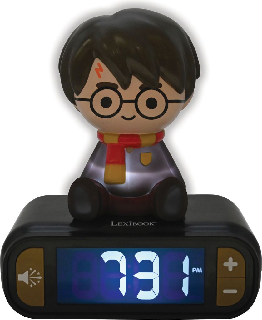 Wecker mit Nachtlicht Harry Potter in 3D Produktbild 