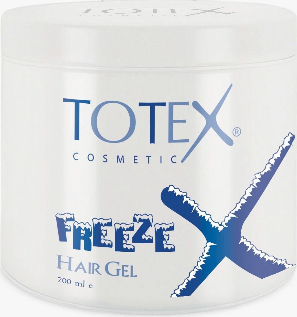 Totex Extra Strong Hair Styling Gel Hard and Shiny Effect 250ml