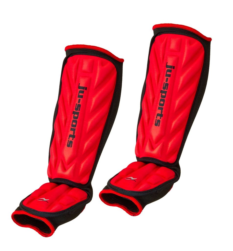 Schienbein-/Spannschoner V-Shape C19 rot : S/M Größe: S/M