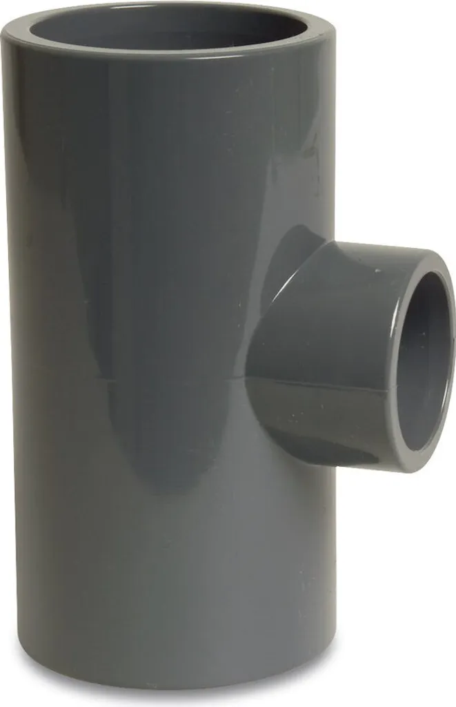 Raccordo a T Ridotto 20x16x20 mm PVC-U 16 Bar per Irrigazione e Hobby