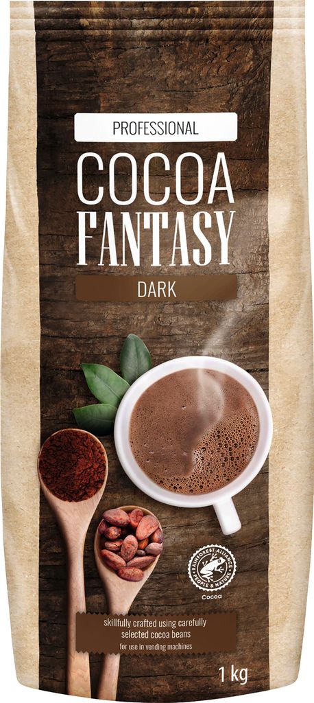 Cocoa Fantasy Getränkepulver Dark 4061040 1kg Produktbild 