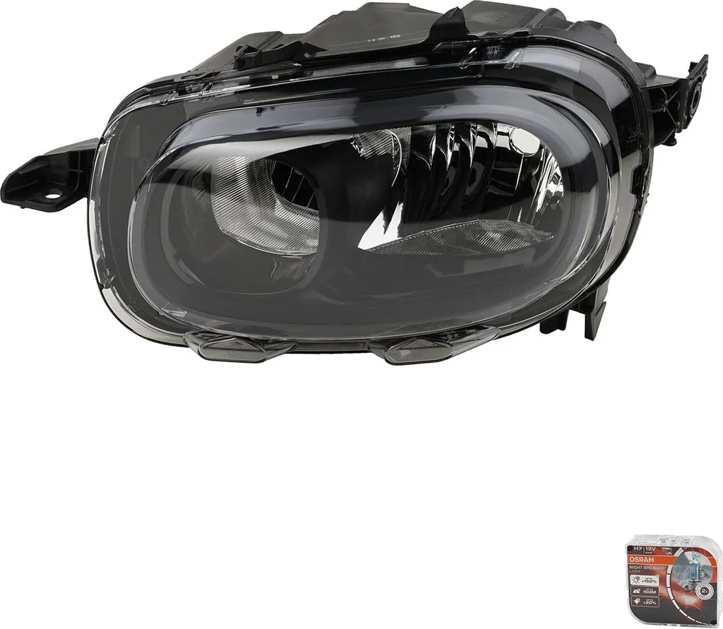 Nuovo Look Citroen C3 2016+: Faro Johns SX + Luce Laser Bianca Osram