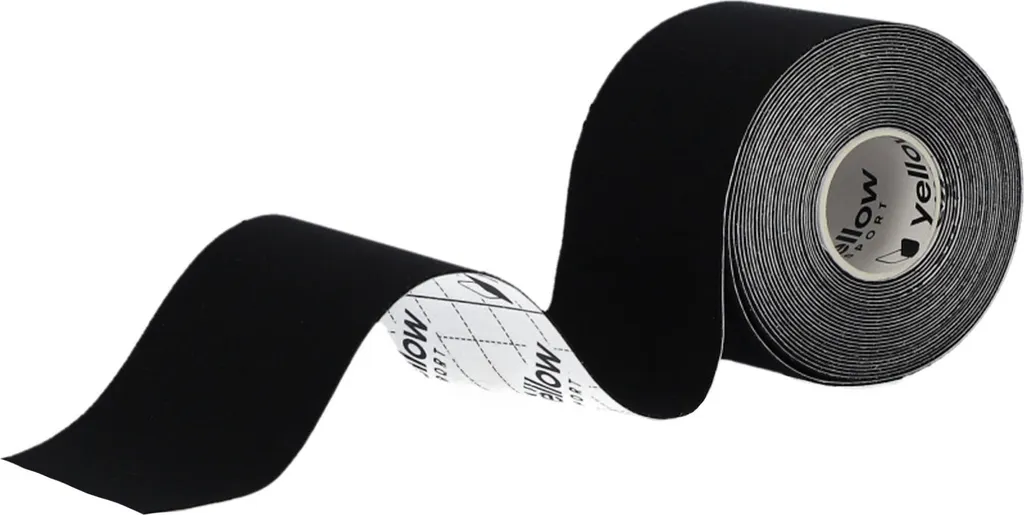 Bande Kinésiologique Biomécanique Nylon Noir 5m - Haute Performance