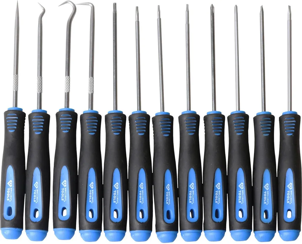 Extraire facilement joints et ressorts avec le jeu de 12 crochets BT542080