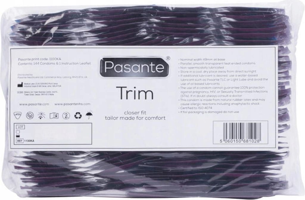 Pasante Trim Kondome 144 Stück Produktbild 
