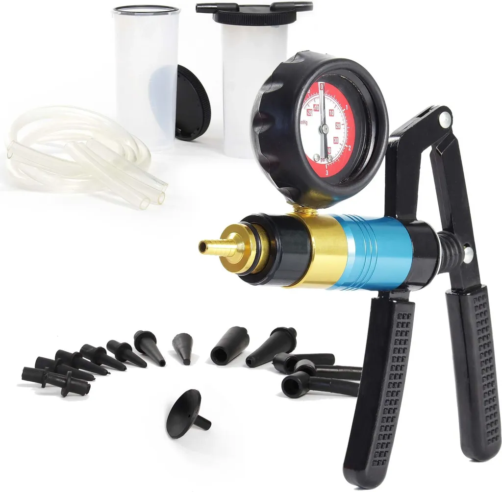 Kit de purge de frein seul pour tester la dépression mécanique auto