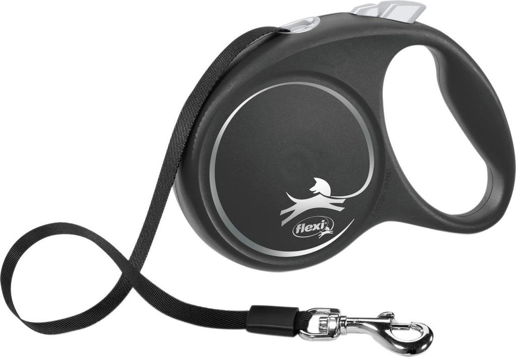 Flexi Black Design L 5 m Zaťahovacie vodítko pre psa Obrázok produktu 