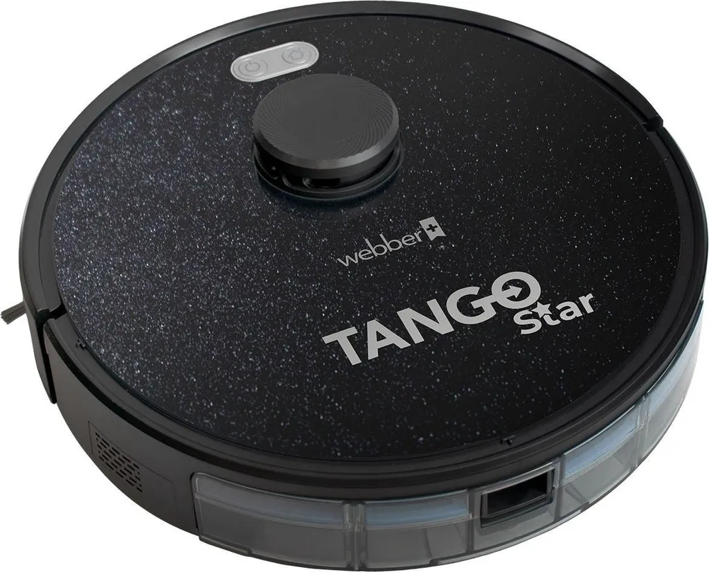 Robot de nettoyage WEBBER TANGO STAR - Aspirateur laveur noir puissant