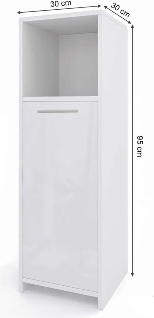 Rangement salle de bain suspendu Kiko N armoire haute pour organiser vos soins