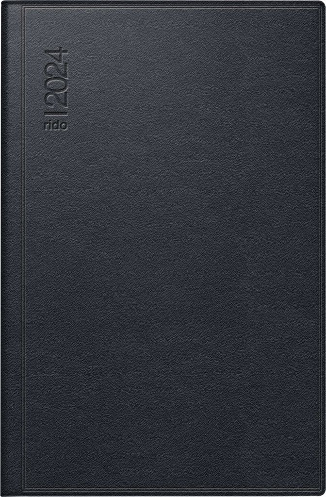 RDO Termnkalender 2024 Rdo/dé Taschenkalender PP Wre-o Schwarz