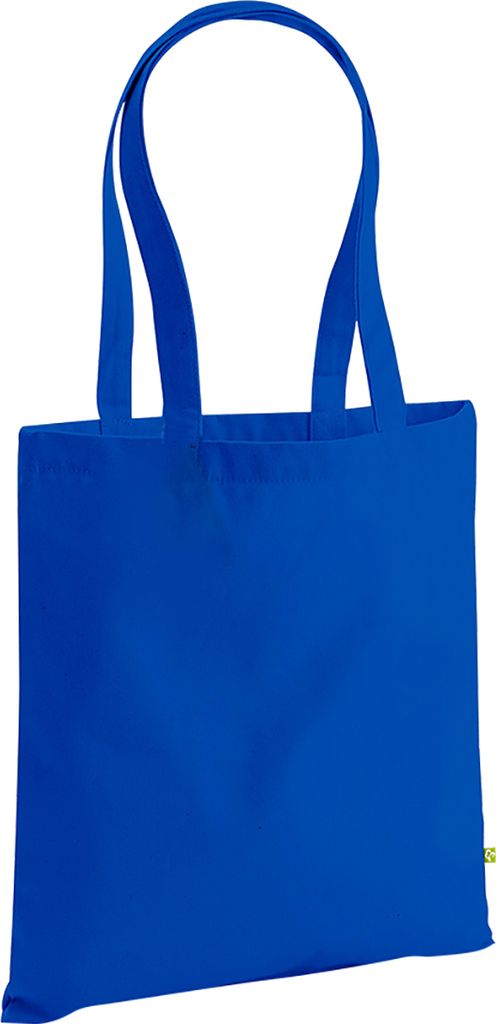Westford Mill EarthAware Bag For Life Shopper / Einkaufstasche, 10 Liter (2 Stück/Packung) BC4549 (Einheitsgröße) (Königsblau)