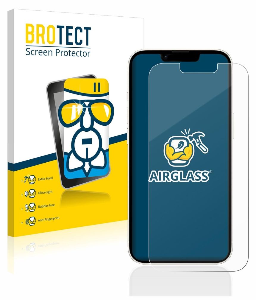 BROTECT Schutzglas für Apple iPhone 13 / 13 Pro Schutzfolie Produktbild 