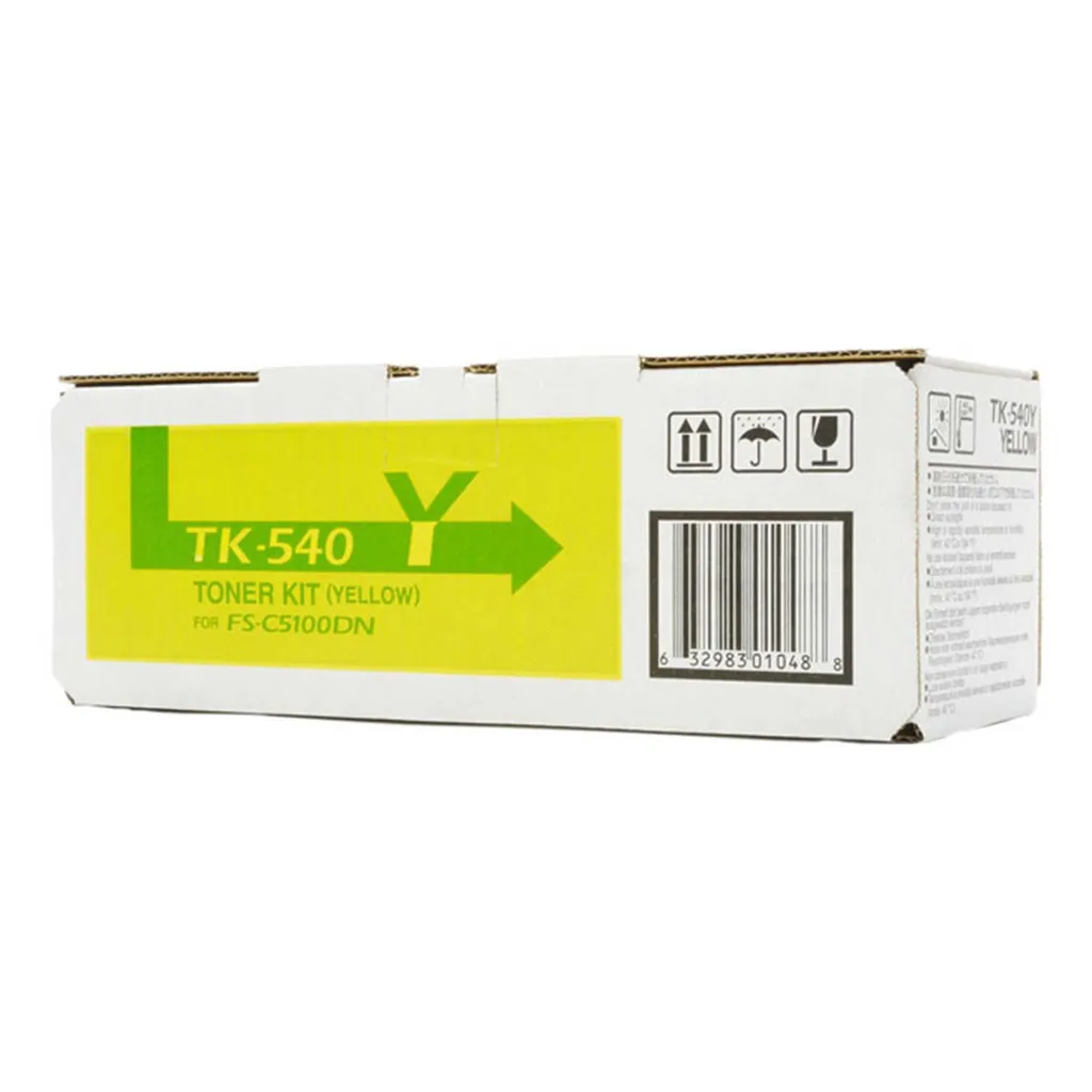 Kyocera TK-540Y Toner Giallo Originale 1T02HLAEU0 per FS-C5100DN - 11
