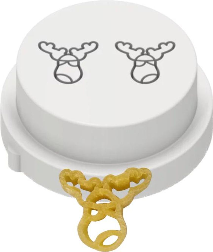 Matrize POM Rentier (Weihnachten) für Philips Pastamaker Avance / 7000er