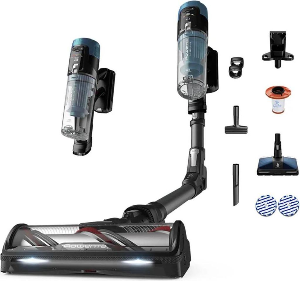 Tefal RH9BC1, 2-in-1-Stabstaubsauger, Beutellos, Schwarz, Produktbild 